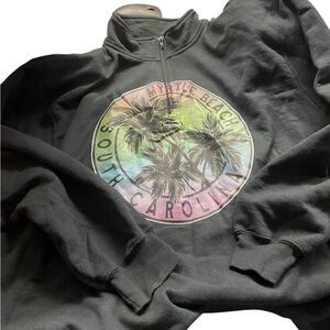 Vintage Black Myrtle Beach South Carolina Sweatshirt sz XL perfect condition